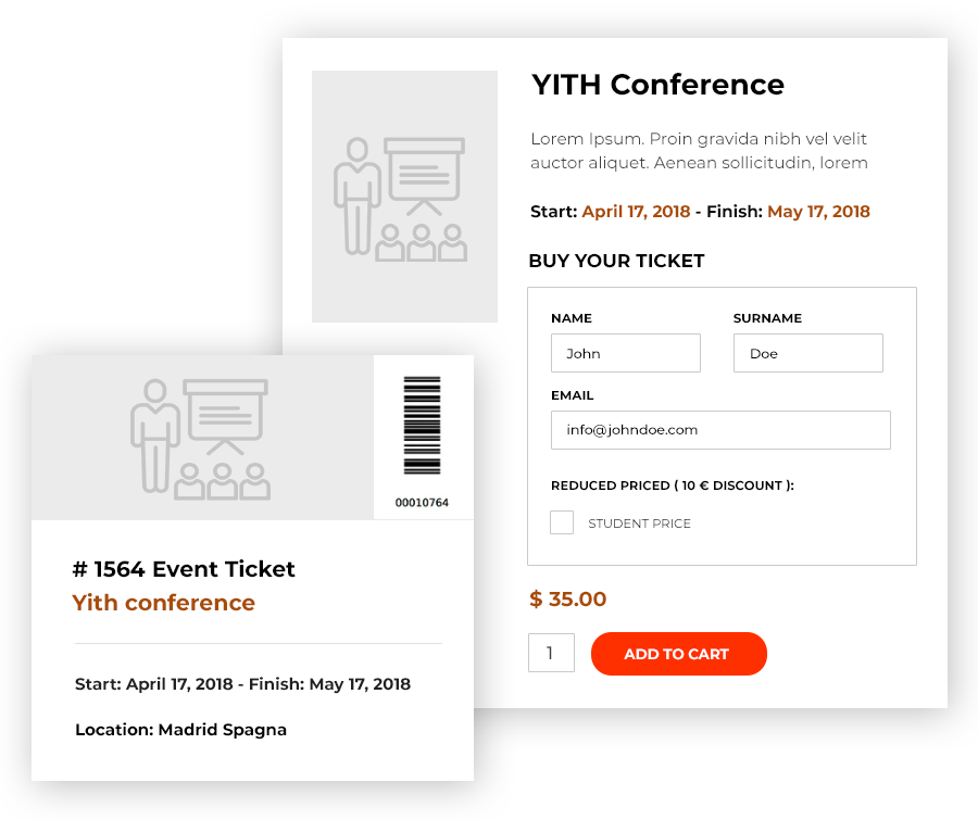 YITH Event Tickets for WooCommerce