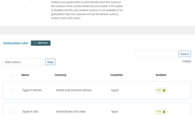 geolocation switcher