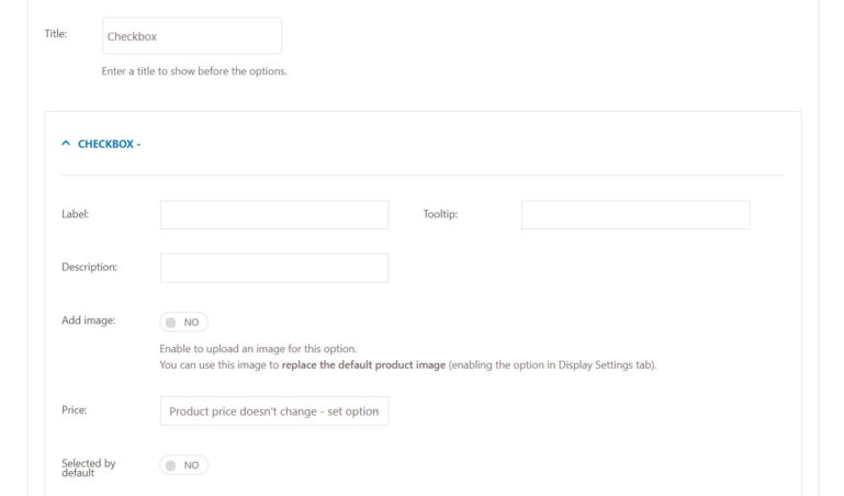 Checkbox