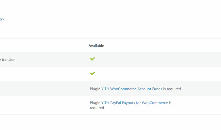 Payment gateways