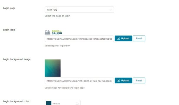 Customization - Login page
