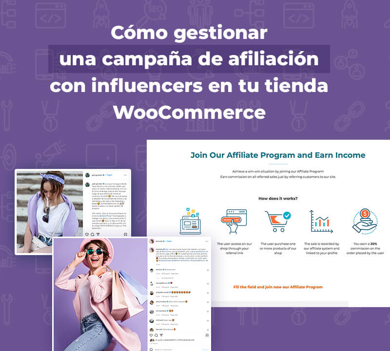 Cómo gestionar una campaña de afiliación con influencers en tu tienda WooCommerce