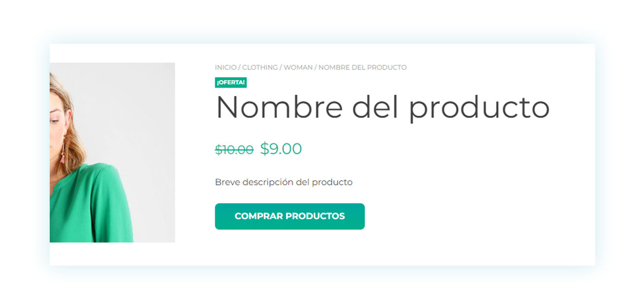 Botón para comprar productos en otro enlace