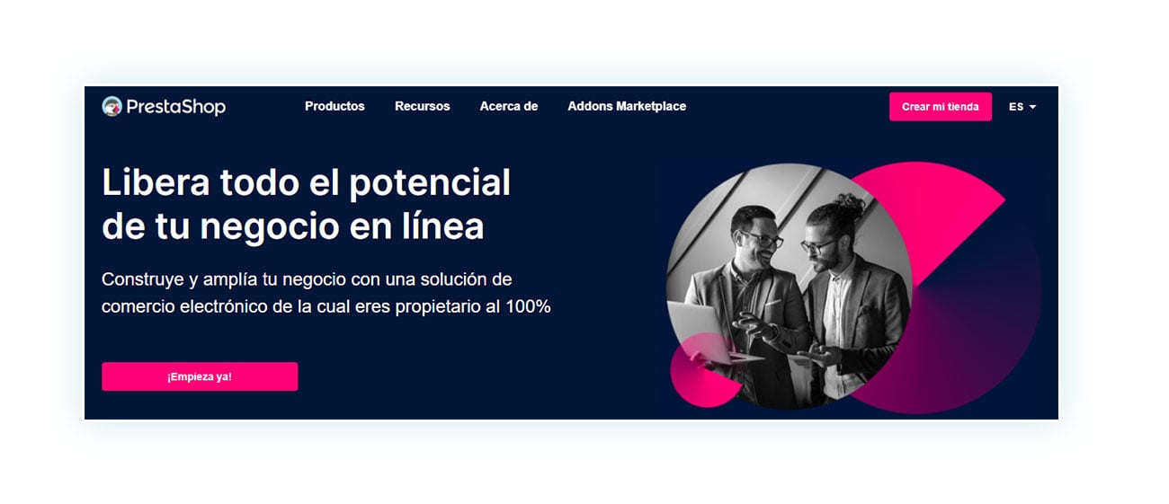 Sitio de Prestashop