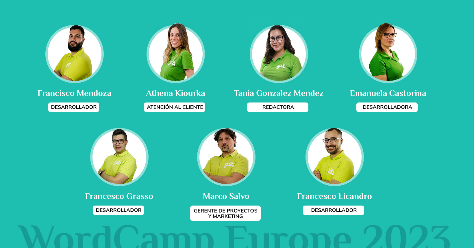 Equipo de YITH presente en la WordCamp Europe