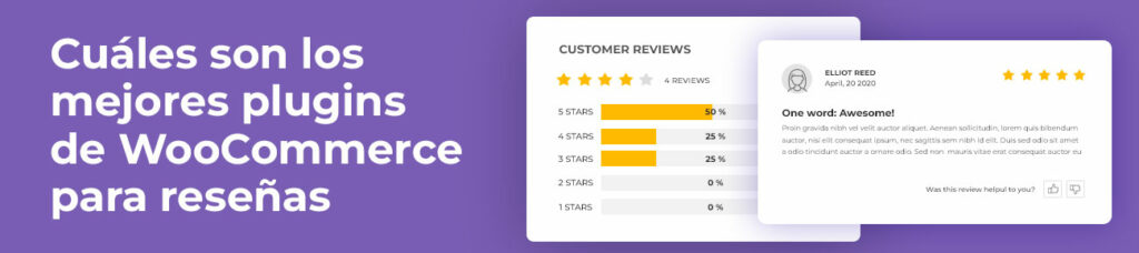 Los 3 mejores plugins de reseñas para WooCommerce 2025