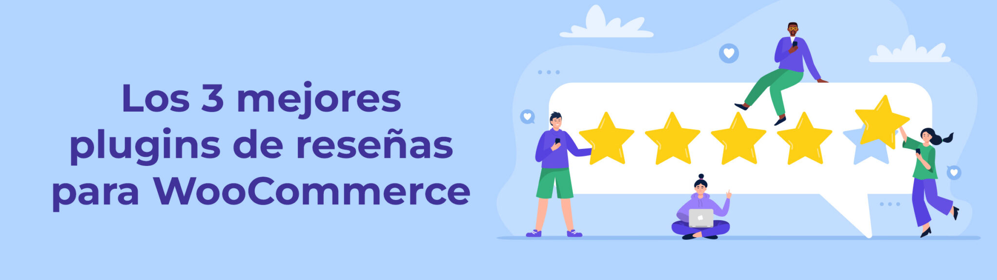 Los 3 mejores plugins de reseñas para WooCommerce 2025