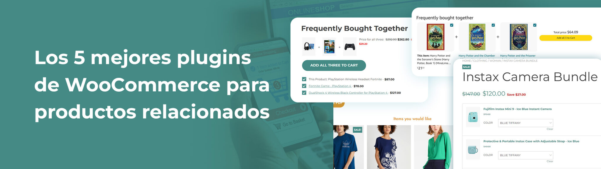 Los 5 mejores plugins de WooCommerce para productos relacionados