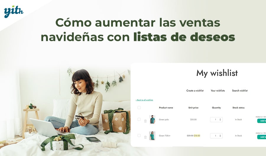 Cómo aumentar las ventas navideñas con listas de deseos