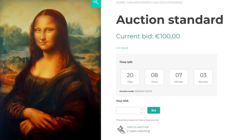 Standard auction