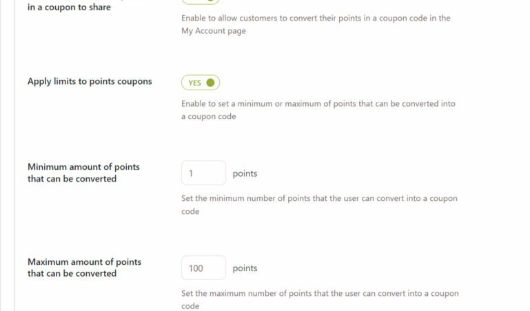 Share points