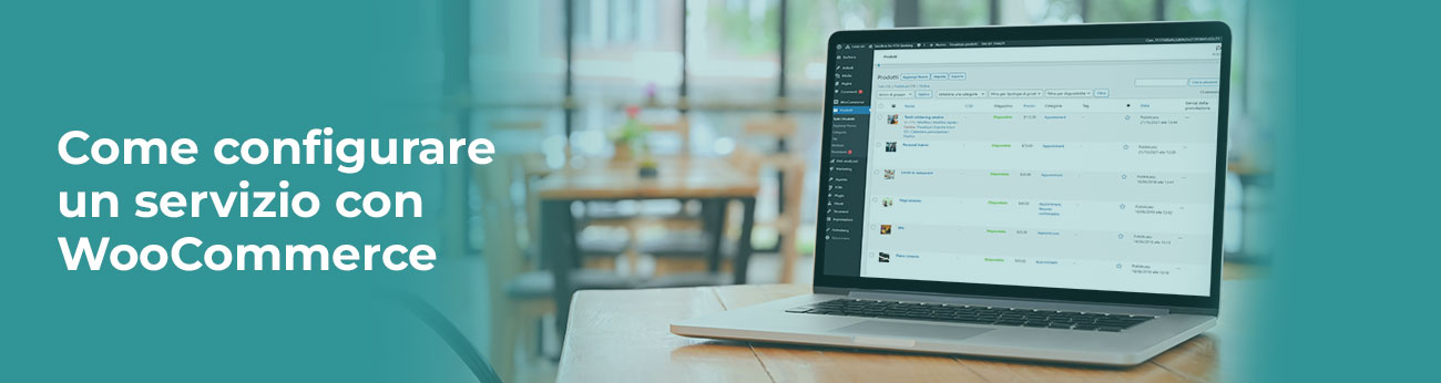 configurare un servizio con WooCommerce