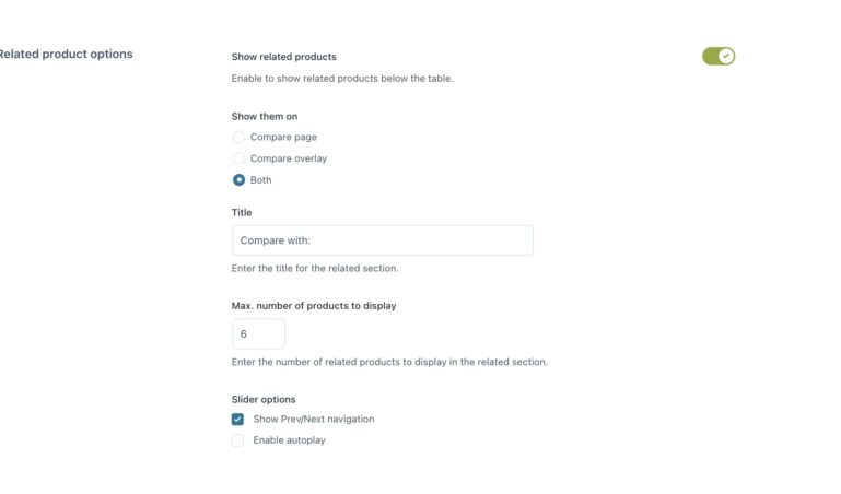 Related products