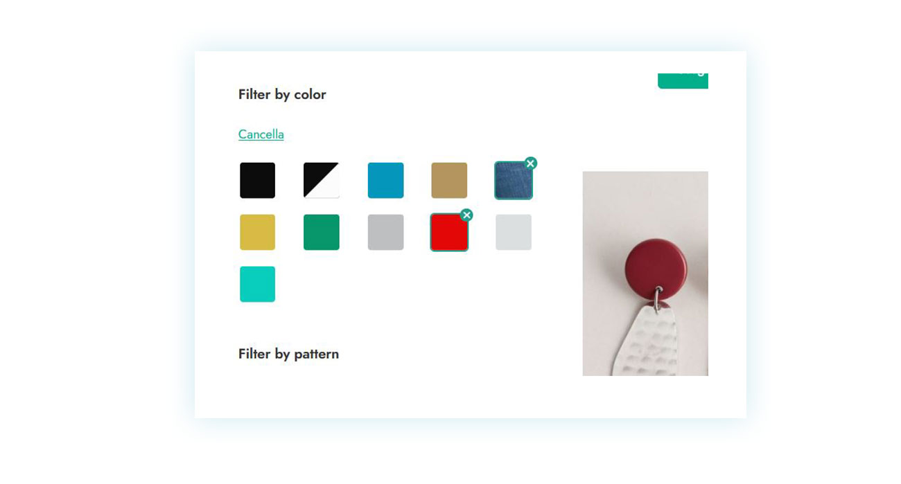 Selezione multipla di colori