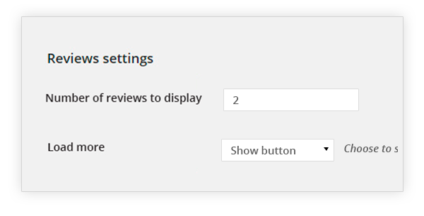 Review Settings