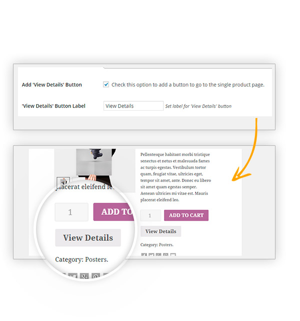 View Detail Button - download yith woocommerce quick view premium 1.7.0 nulled free extension plugin with gpl license