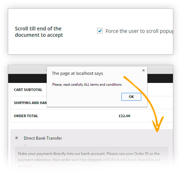 Scroll Document - download yith woocommerce terms and conditions popup premium 1.3.2 nulled free extension plugin for wordpress with gpl license
