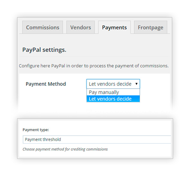 Payment options