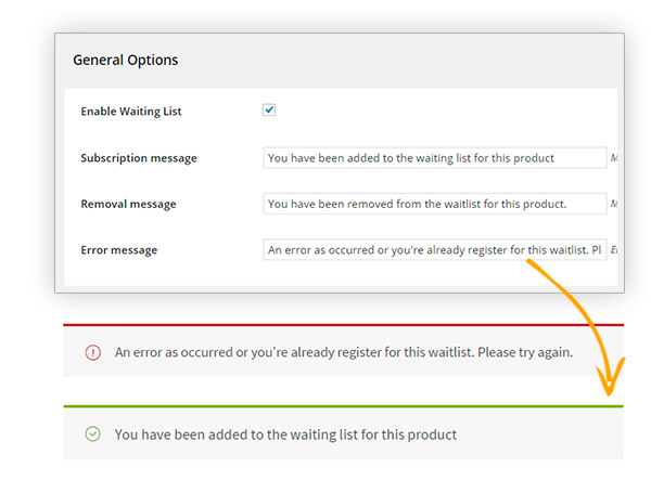 YITH WooCommerce Waiting List Customize Message - download yith woocommerce waiting list premium 1.9.5 nulled free extension plugin for wordpress with gpl license
