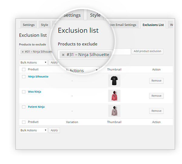 Exclusion List - download yith woocommerce waiting list premium 1.9.5 nulled free extension plugin for wordpress with gpl license