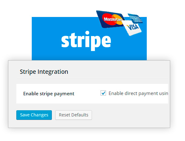 Integration with Stripe