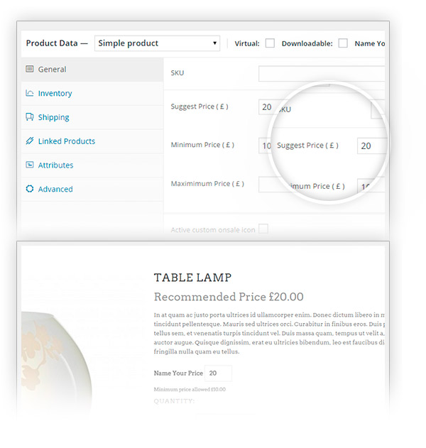 Suggest price - download yith woocommerce name your price premium 1.1.20 nulled free extension plugin with gpl license