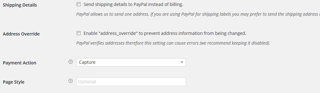 paypal shipping