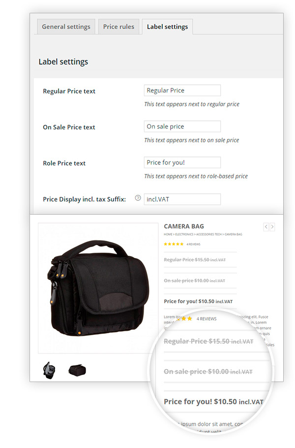 Customized labels - download yith woocommerce role based prices premium 1.2.10 nulled free extension plugin with gpl license