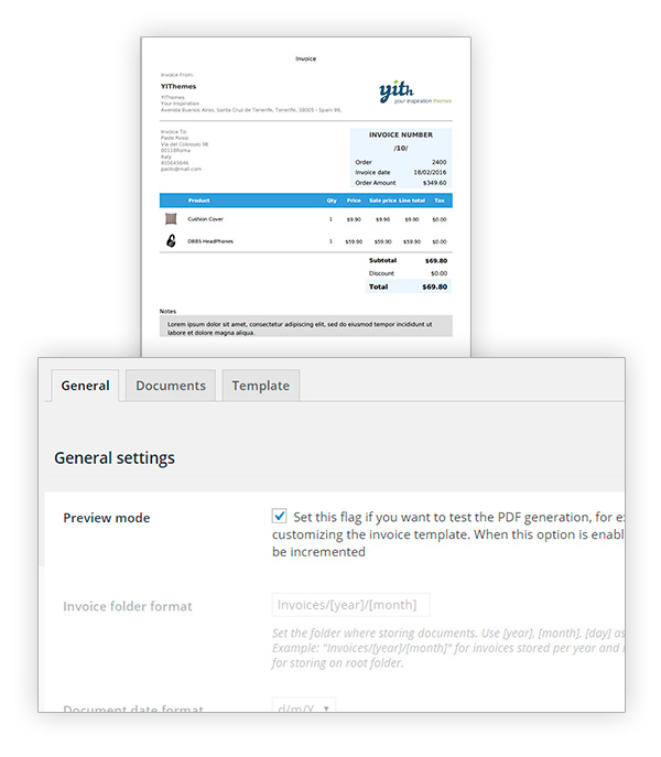 fitness professional invoice template