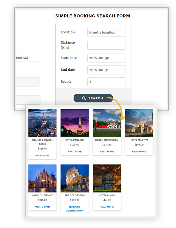 Search forms