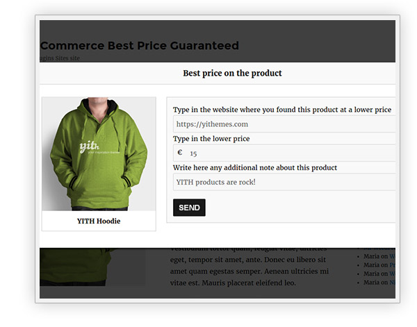 YITH WooCommerce Best Price Guaranteed