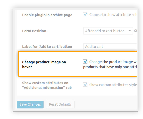 Change product image on hover