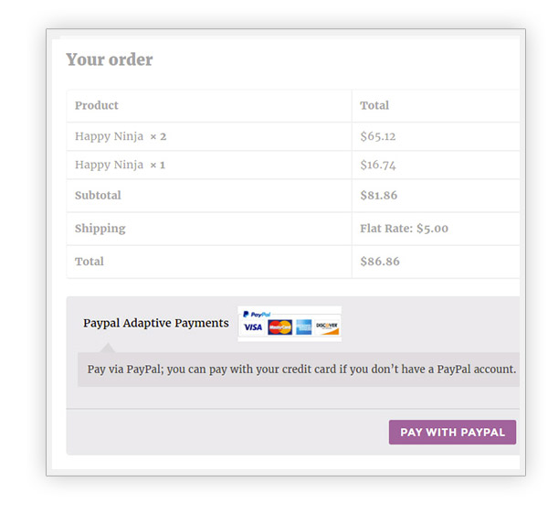 Enable Paypal Payment Method