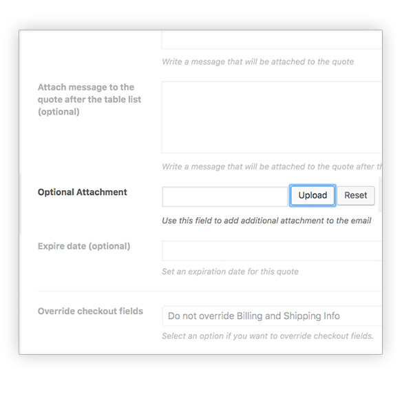 Upload file attachments