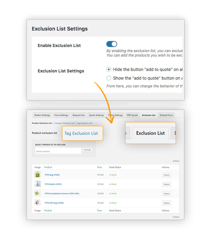 Exclusion-list-product-category-tag