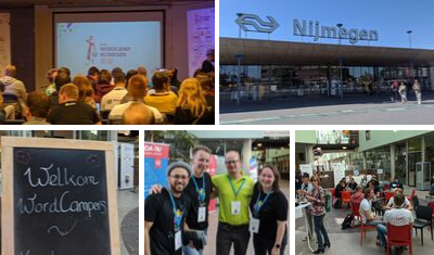 We did it! We attended WordCamp Nijmegen!