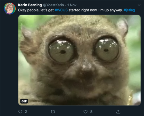 tweet by Karin