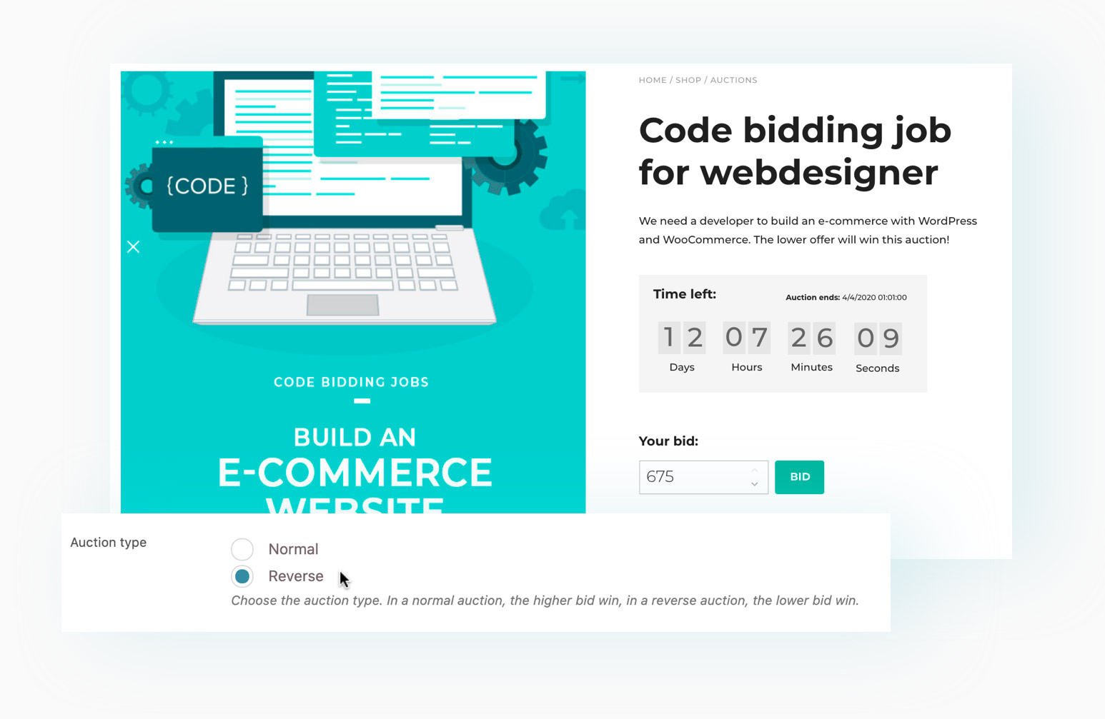 YITH Auctions for WooCommerce