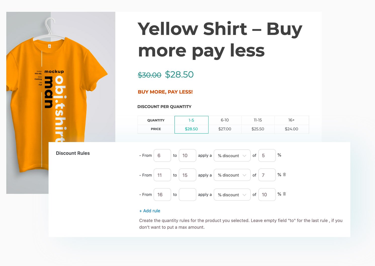 YITH WooCommerce Dynamic Pricing and Discounts