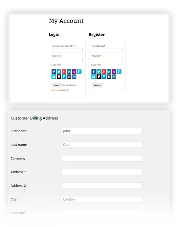 YITH WooCommerce Social Login