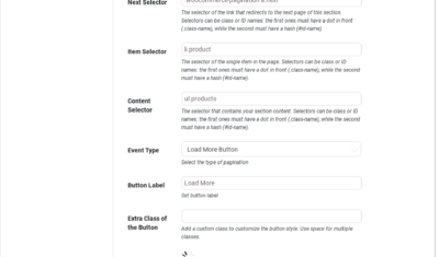 YITH Infinite Scrolling