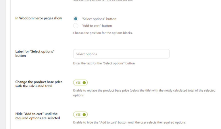 Yith Woocommerce Product Add Ons Extra Options