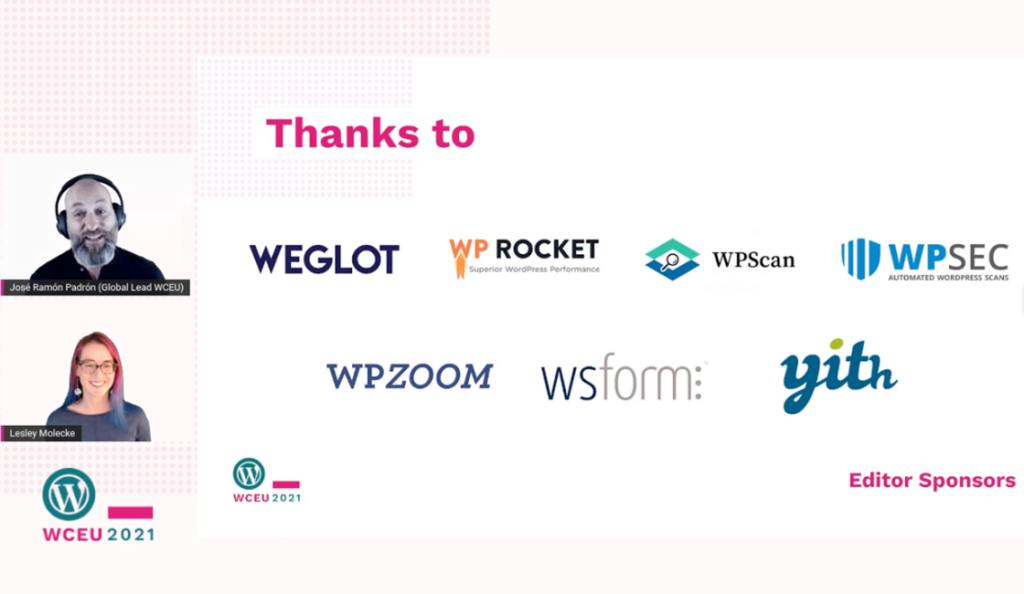 WordCamp sponsors