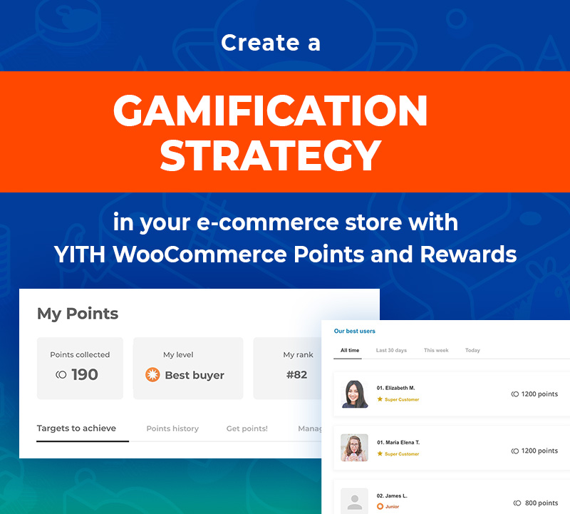 Gamification strategy with Points and Rewards