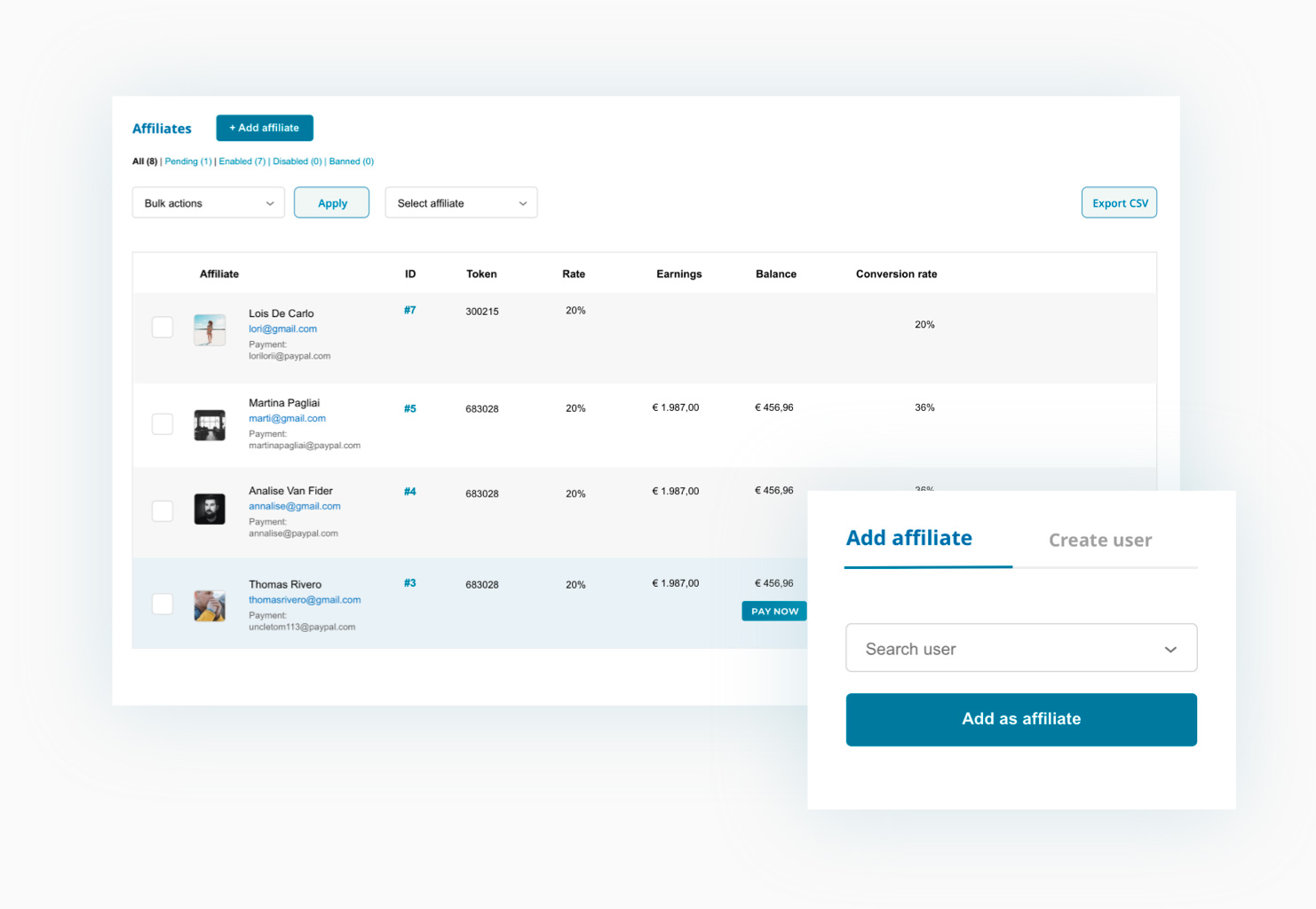 WooCommerce Affiliates by YITH