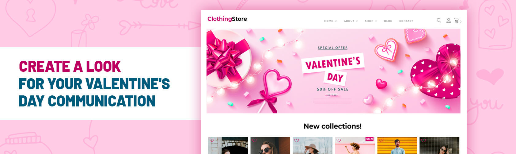 create a Valentine_s look for communication