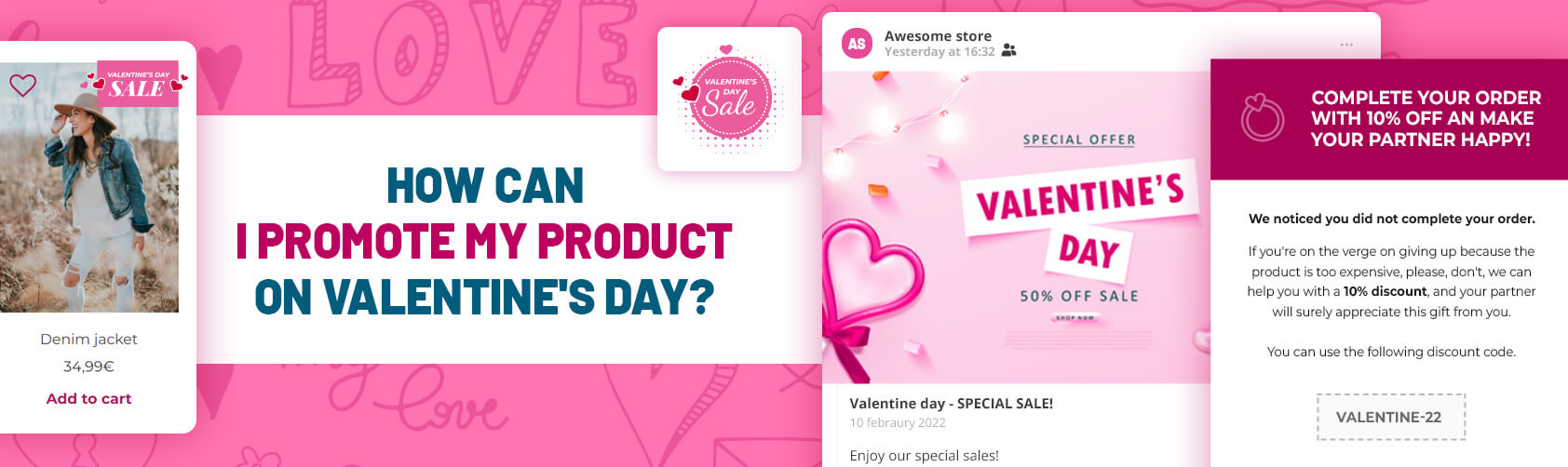 promoting your product on Vday