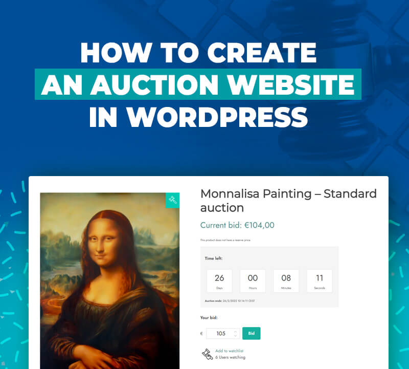 How to create an auction website in wordpress