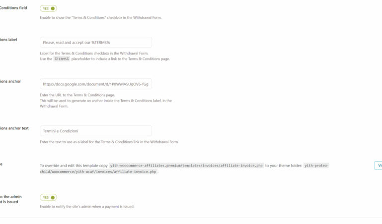 Payment options (2/2)