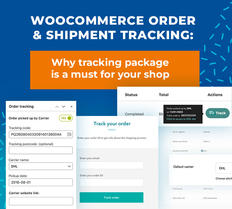 Order & Shipment Tracking tutorial